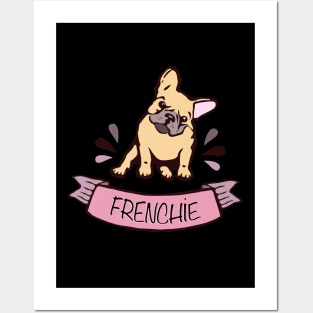 french bulldog for frenchie lover french bulldog cream color Posters and Art